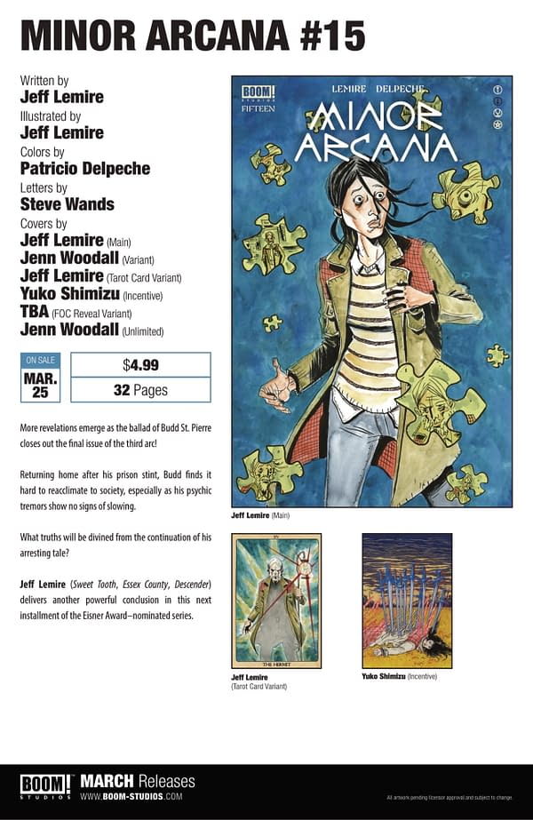 Boom Studios' March 2026 Full Solicits