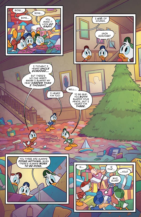 Interior preview page from DuckTales #10