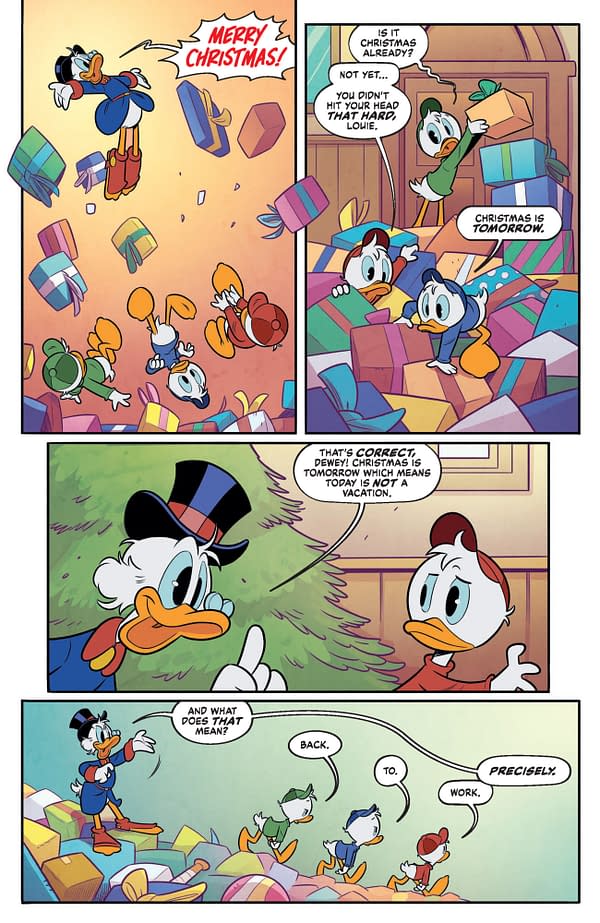 Interior preview page from DuckTales #10