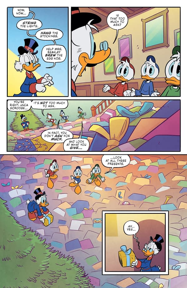 Interior preview page from DuckTales #10