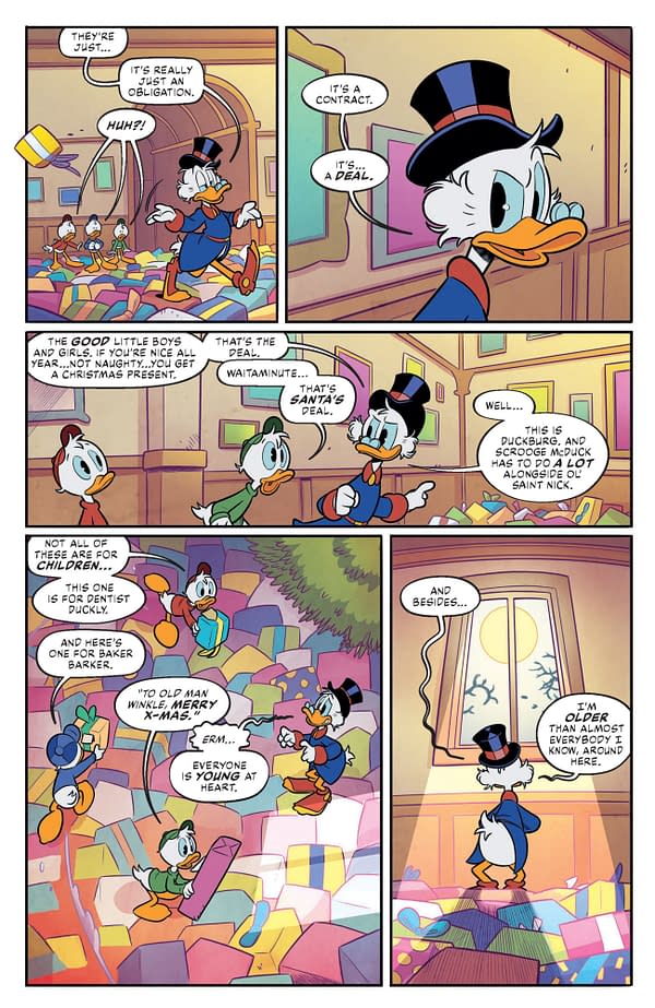 Interior preview page from DuckTales #10