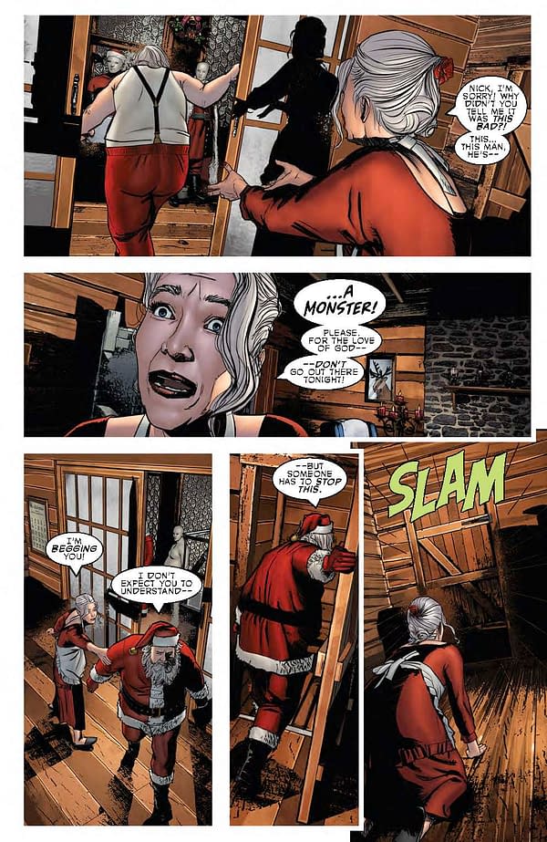 Interior preview page from I Saw Santa: A Spawn Universe Christmas Story #2