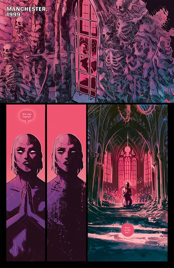 Interior preview page from Power Fantasy #13