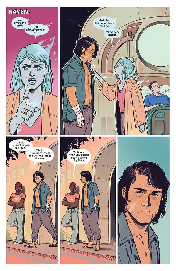 Interior preview page from Power Fantasy #13