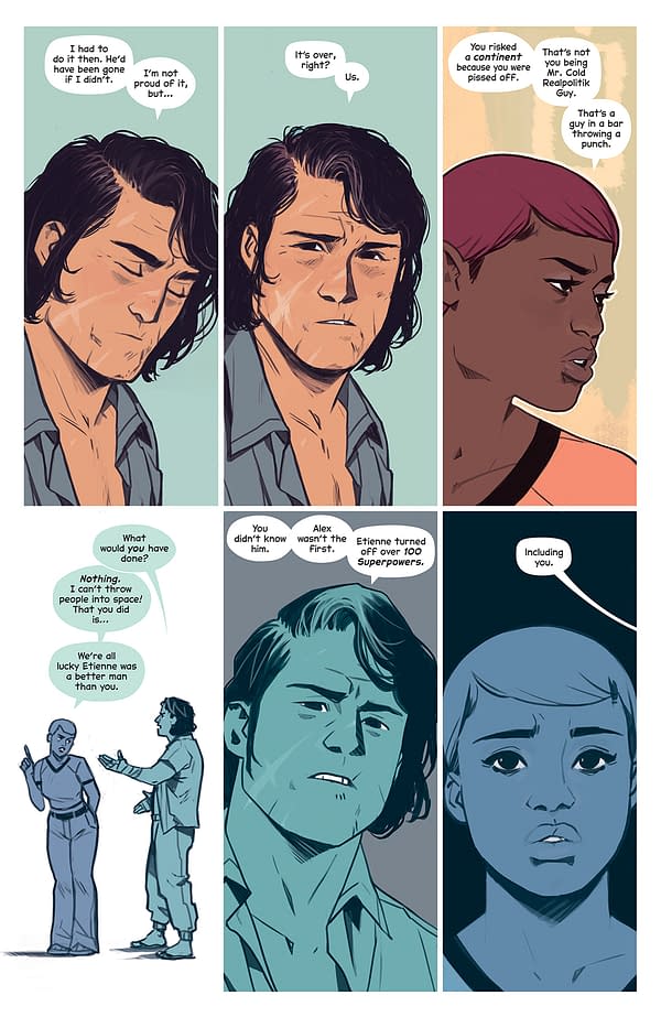 Interior preview page from Power Fantasy #13