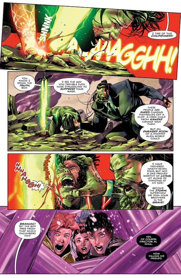 Interior preview page from Absolute Superman #14