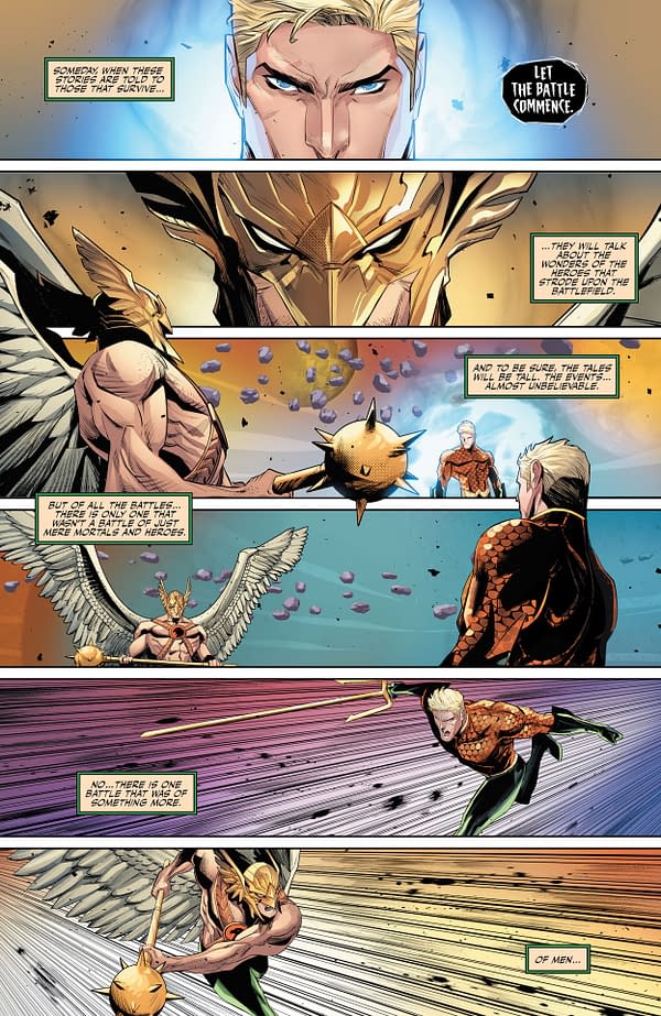 Interior preview page from Aquaman #12