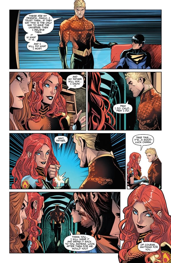 Interior preview page from Aquaman #12