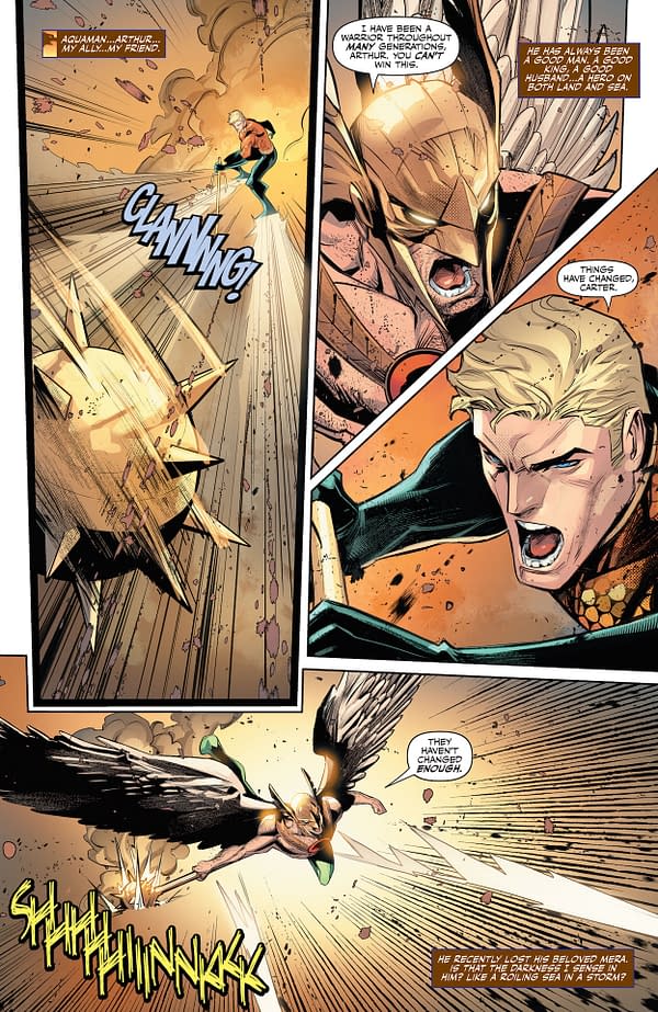 Interior preview page from Aquaman #12