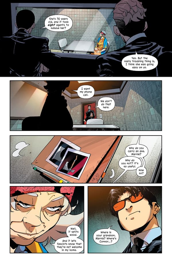 Interior preview page from CORT: Children of the Round Table #4