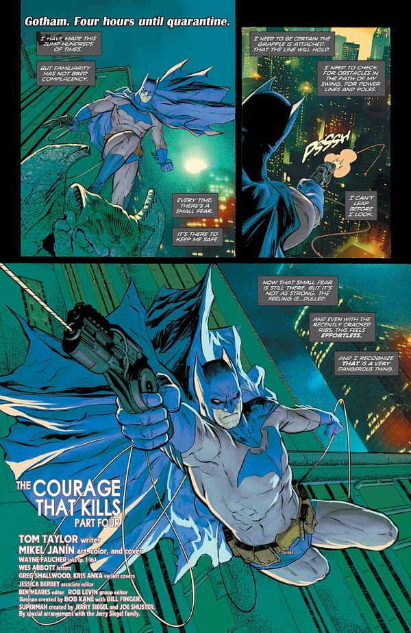 Interior preview page from Detective Comics #1104