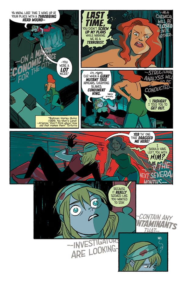 Interior preview page from Harley and Ivy: Life and Crimes #2