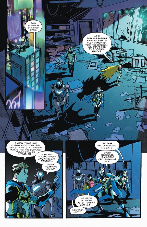 Interior preview page from Immortal Legend: Batman #5