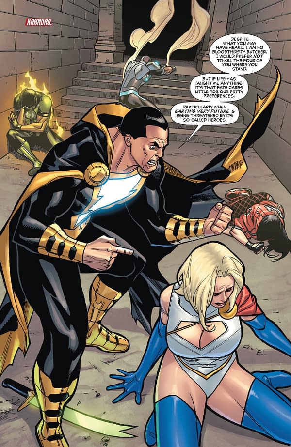 Interior preview page from Justice League Red #5