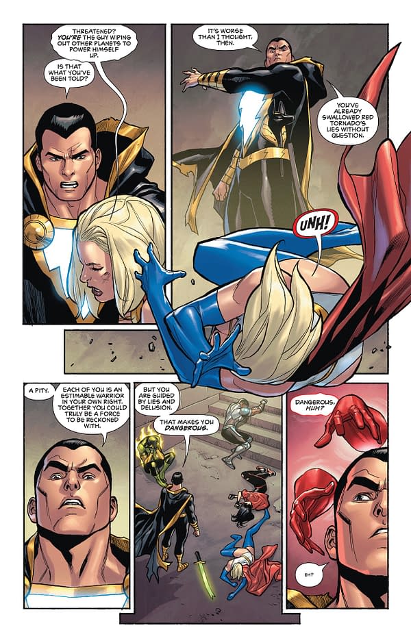 Interior preview page from Justice League Red #5