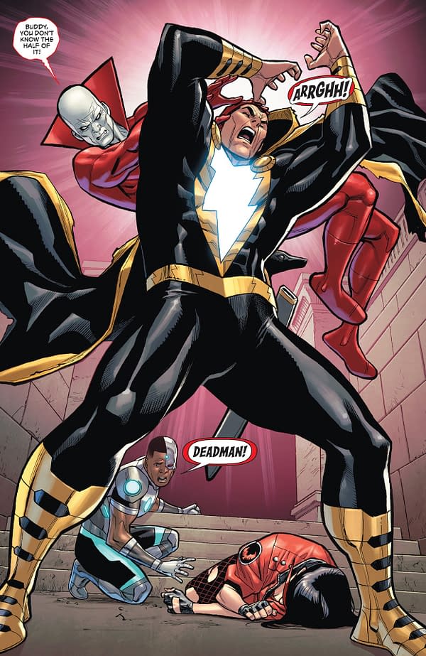 Interior preview page from Justice League Red #5