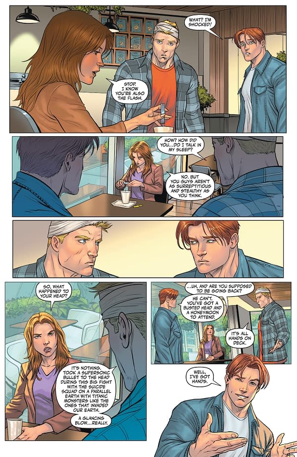 Interior preview page from Justice League vs. Godzilla vs. Kong 2 #6