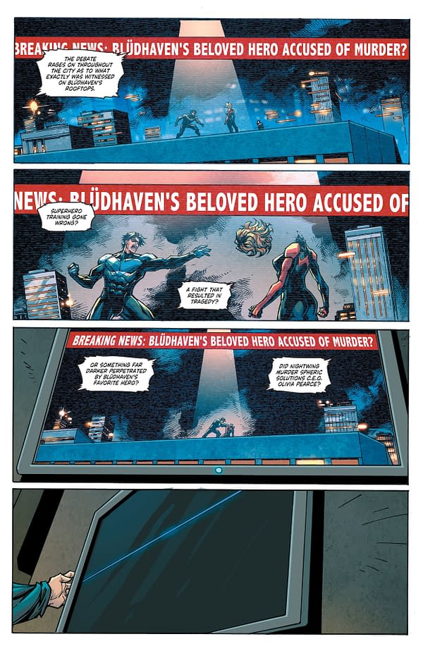 Interior preview page from Nightwing #133