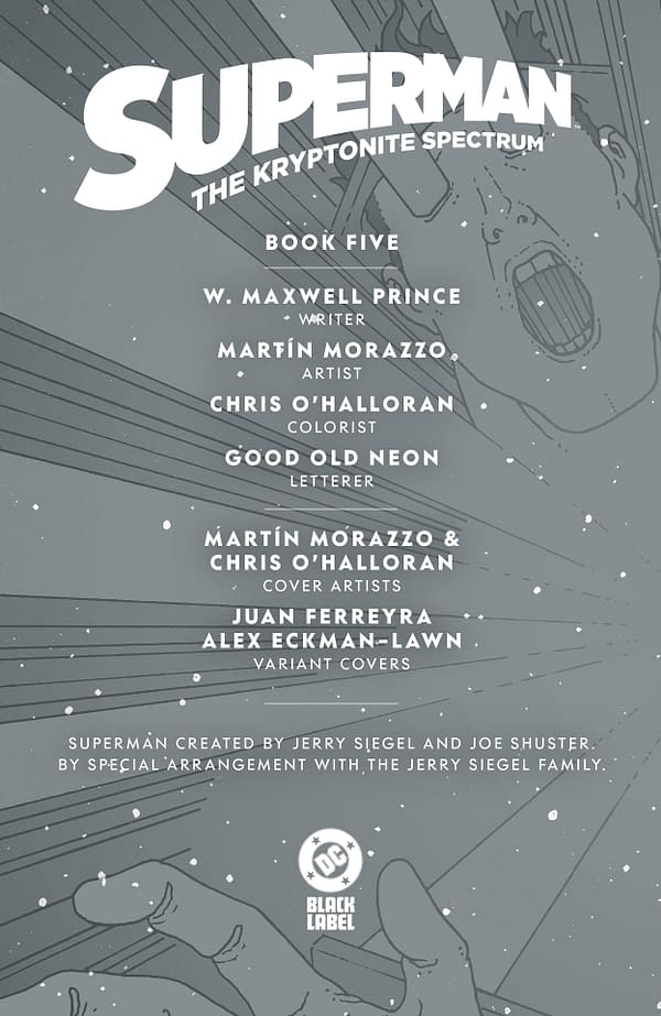 Interior preview page from Superman: The Kryptonite Spectrum #5