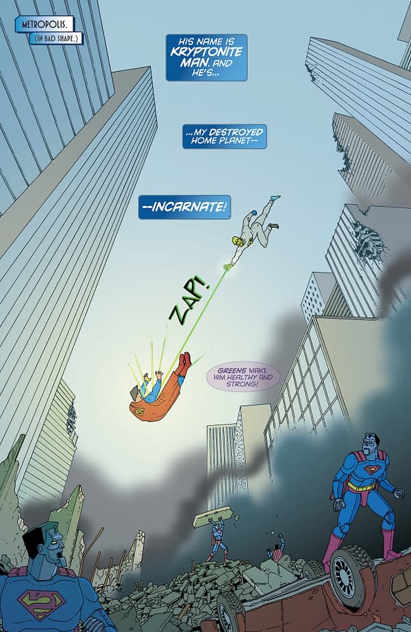 Interior preview page from Superman: The Kryptonite Spectrum #5