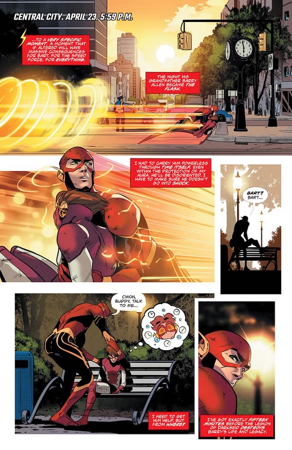 Interior preview page from Flash #28