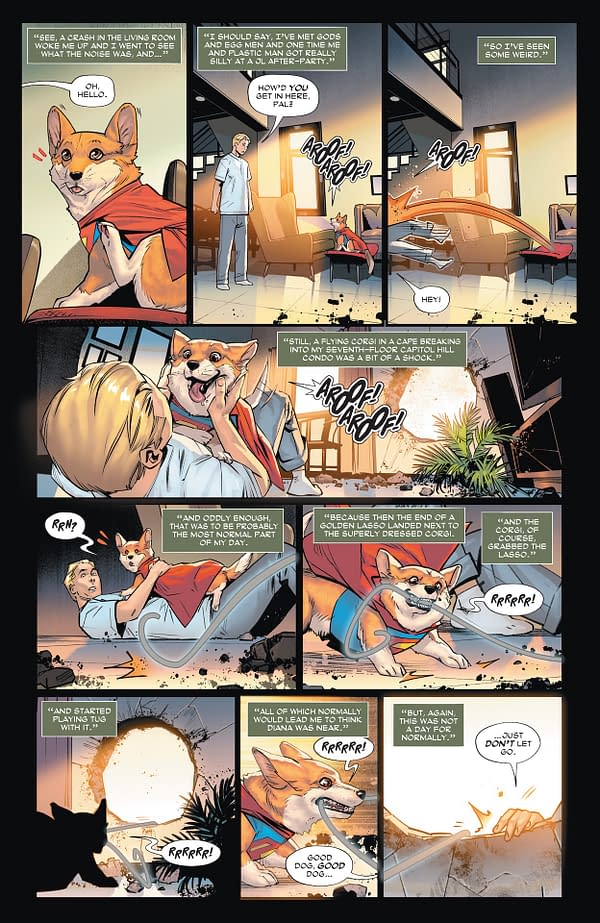 Interior preview page from Trinity: Daughter of Wonder Woman #6