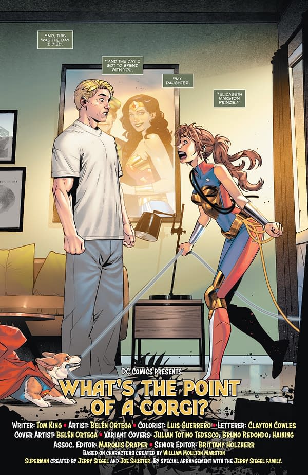 Interior preview page from Trinity: Daughter of Wonder Woman #6