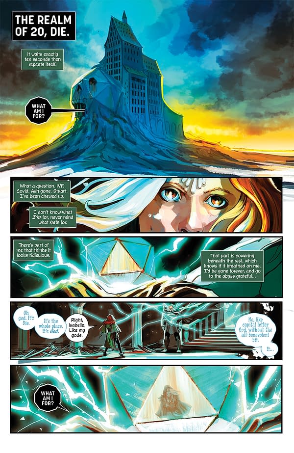 Interior preview page from Die: Loaded #3