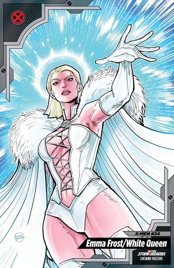 Cover image for X-MEN #24 LUCIANO VECCHIO X-MEN TRADING CARD VARIANT