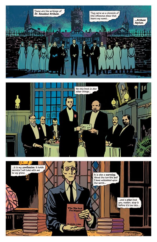 Interior preview page from Absolute Batman: Ark-M Special #1