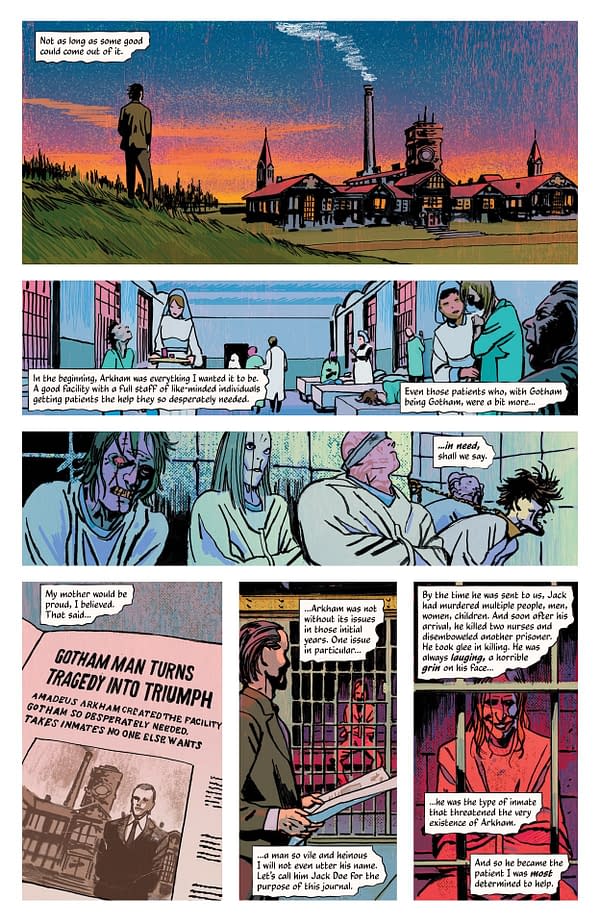 Interior preview page from Absolute Batman: Ark-M Special #1