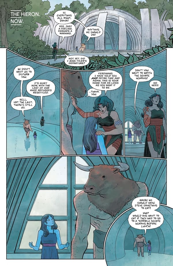 Interior preview page from Absolute Wonder Woman #16