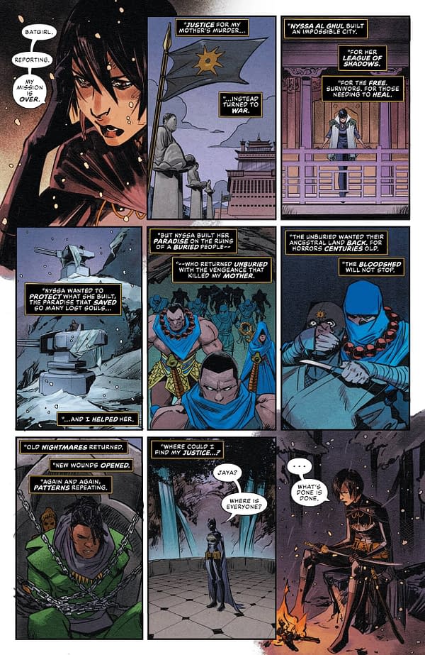 Interior preview page from Batgirl #16