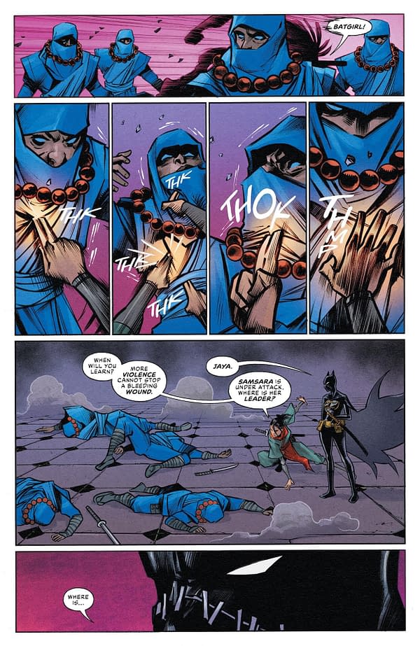 Interior preview page from Batgirl #16