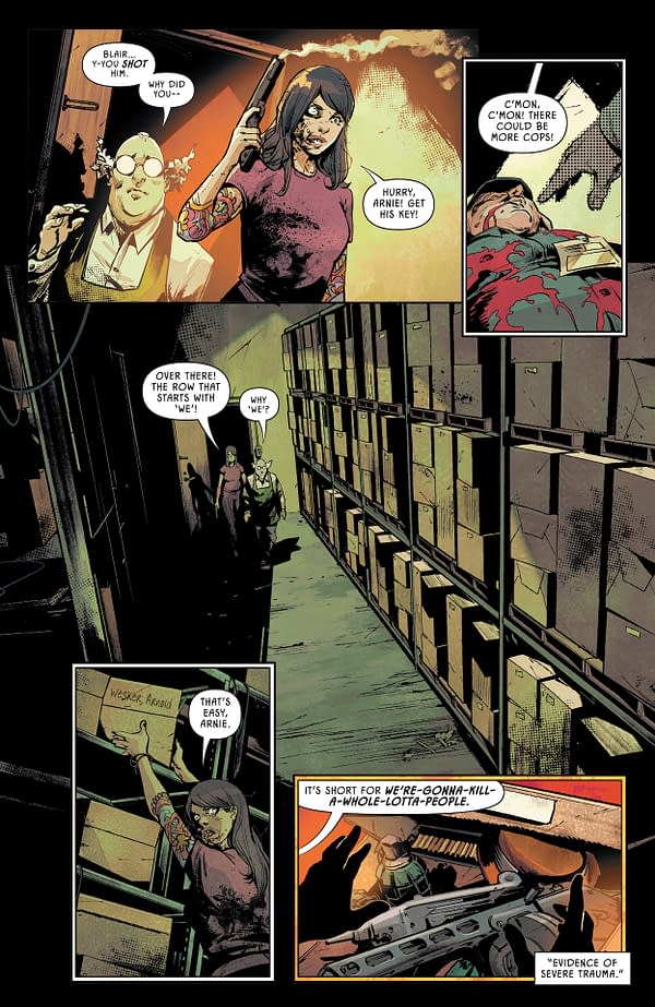 Interior preview page from Batman and Robin #29