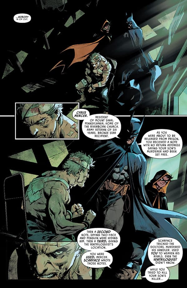 Interior preview page from Batman and Robin #29