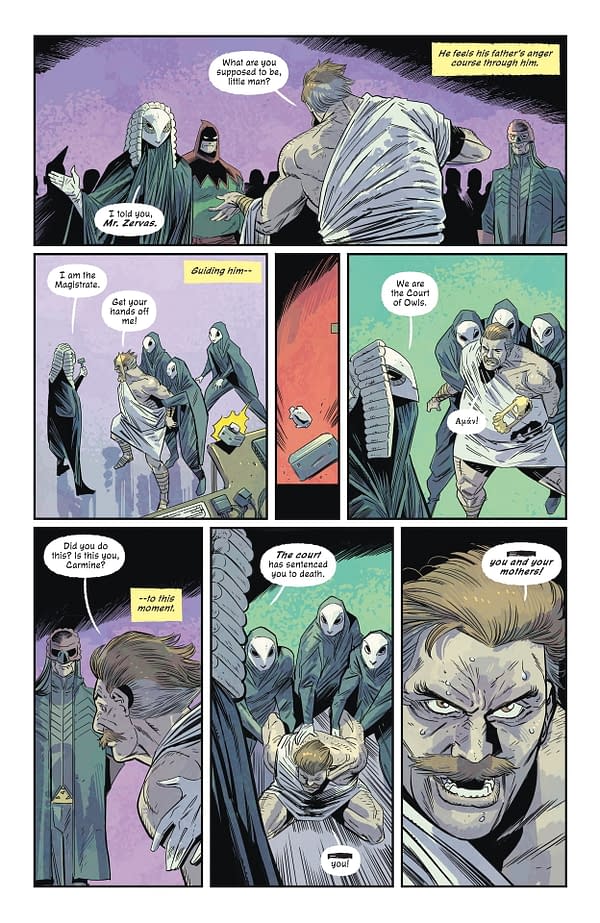 Interior preview page from Catwoman #83