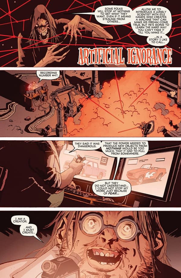 Interior preview page from Creepshow Vol. 4 #5