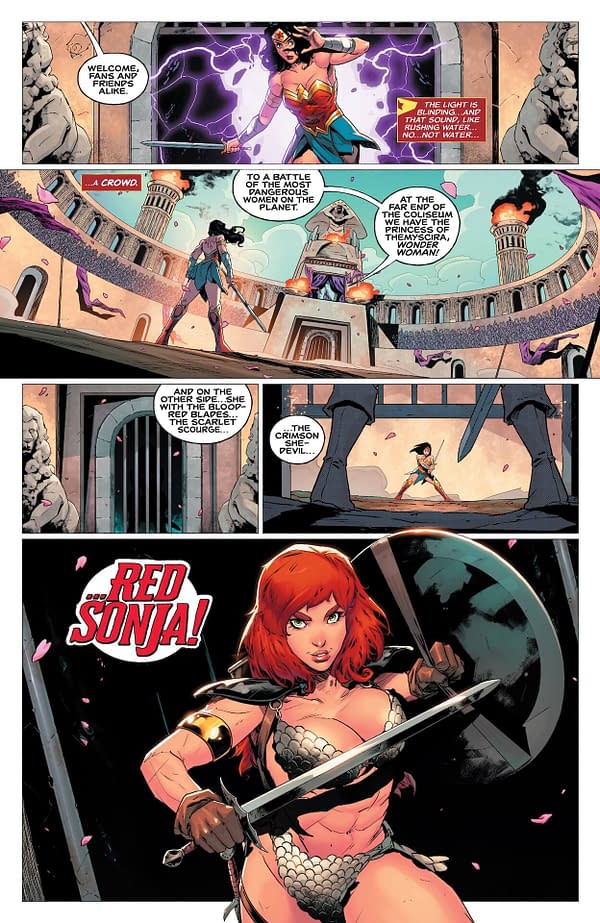 Interior preview page from DC KO: Boss Battle #1