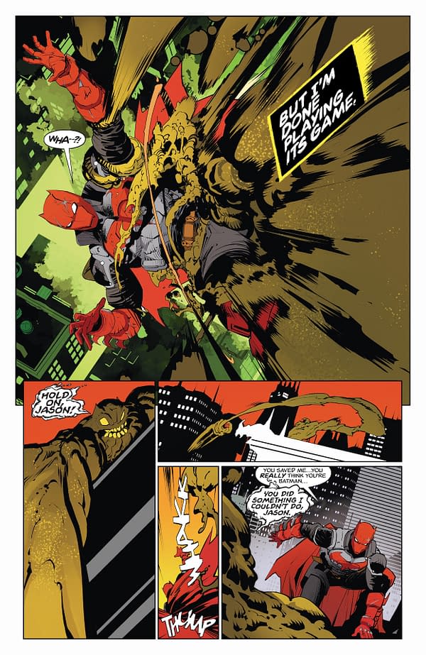 Interior preview page from DC KO: Knightfight #3