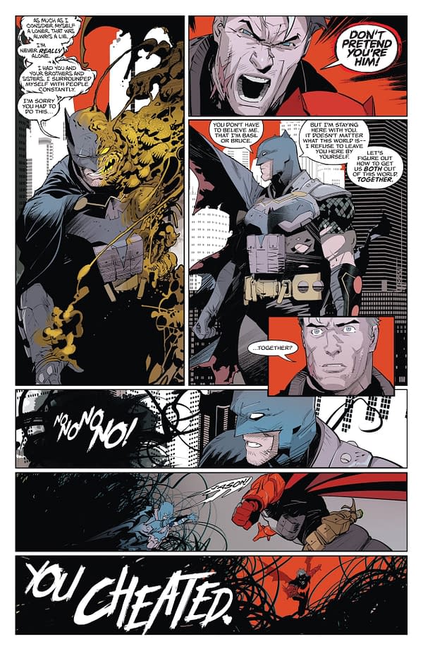 Interior preview page from DC KO: Knightfight #3