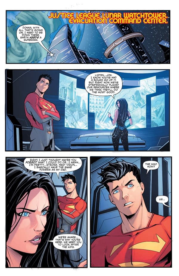 Interior preview page from DC KO: The Kids Are All Fight Special #1