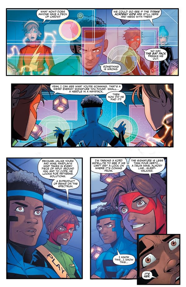 Interior preview page from DC KO: The Kids Are All Fight Special #1