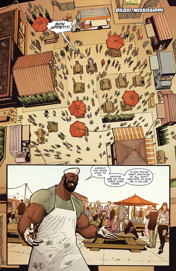 Interior preview page from GI Joe #18