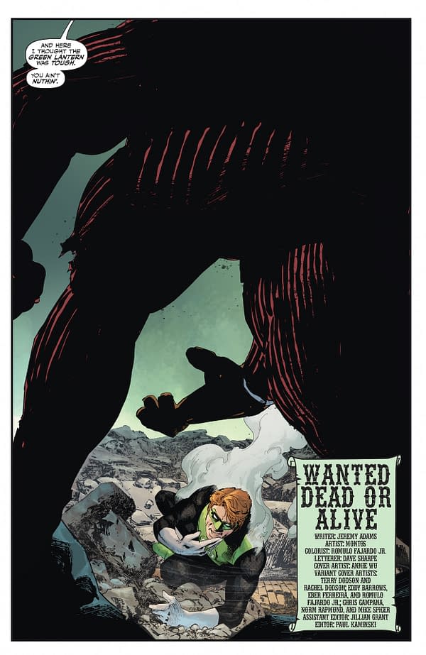 Interior preview page from Green Lantern #31