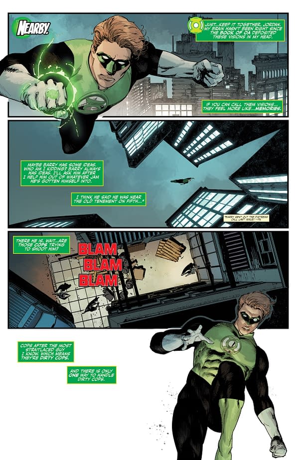 Interior preview page from Green Lantern #31