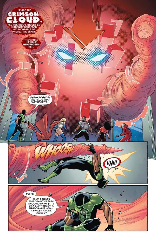 Interior preview page from Justice League Red #6