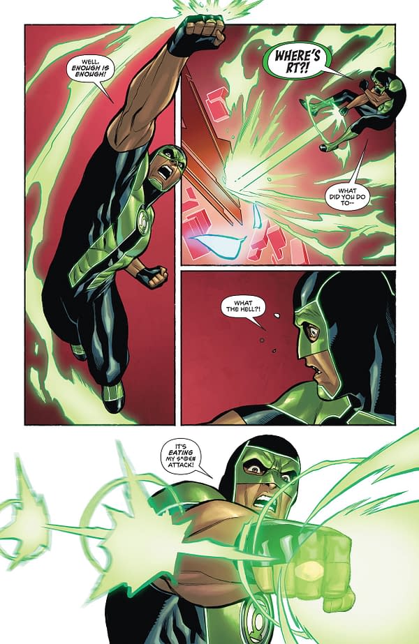 Interior preview page from Justice League Red #6