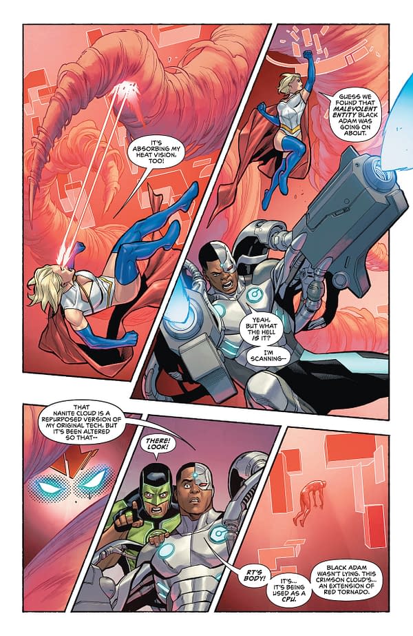 Interior preview page from Justice League Red #6