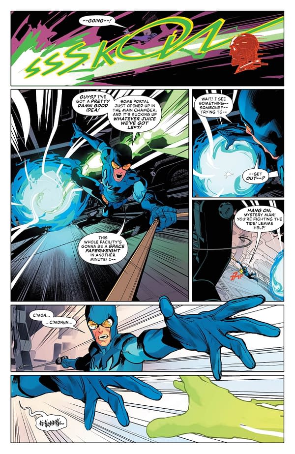 Interior preview page from Justice League Unlimited #15